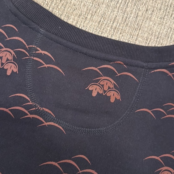 ID Menswear Japanese Kiri Pattern Print Sweatshirt XL NWT - Picture 7 of 11